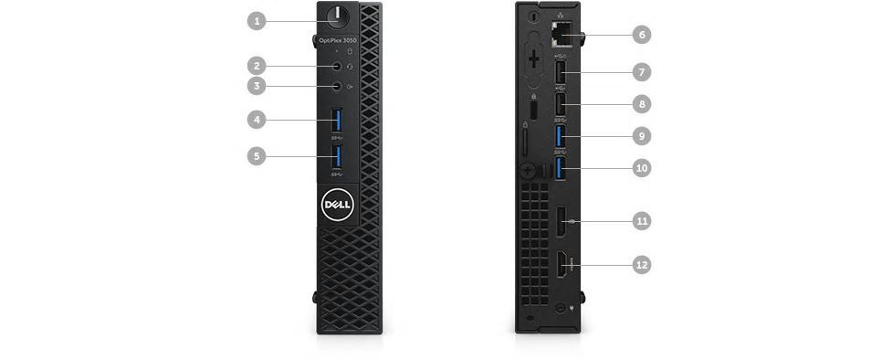 Dell OptiPlex 3050M Micro Série I3