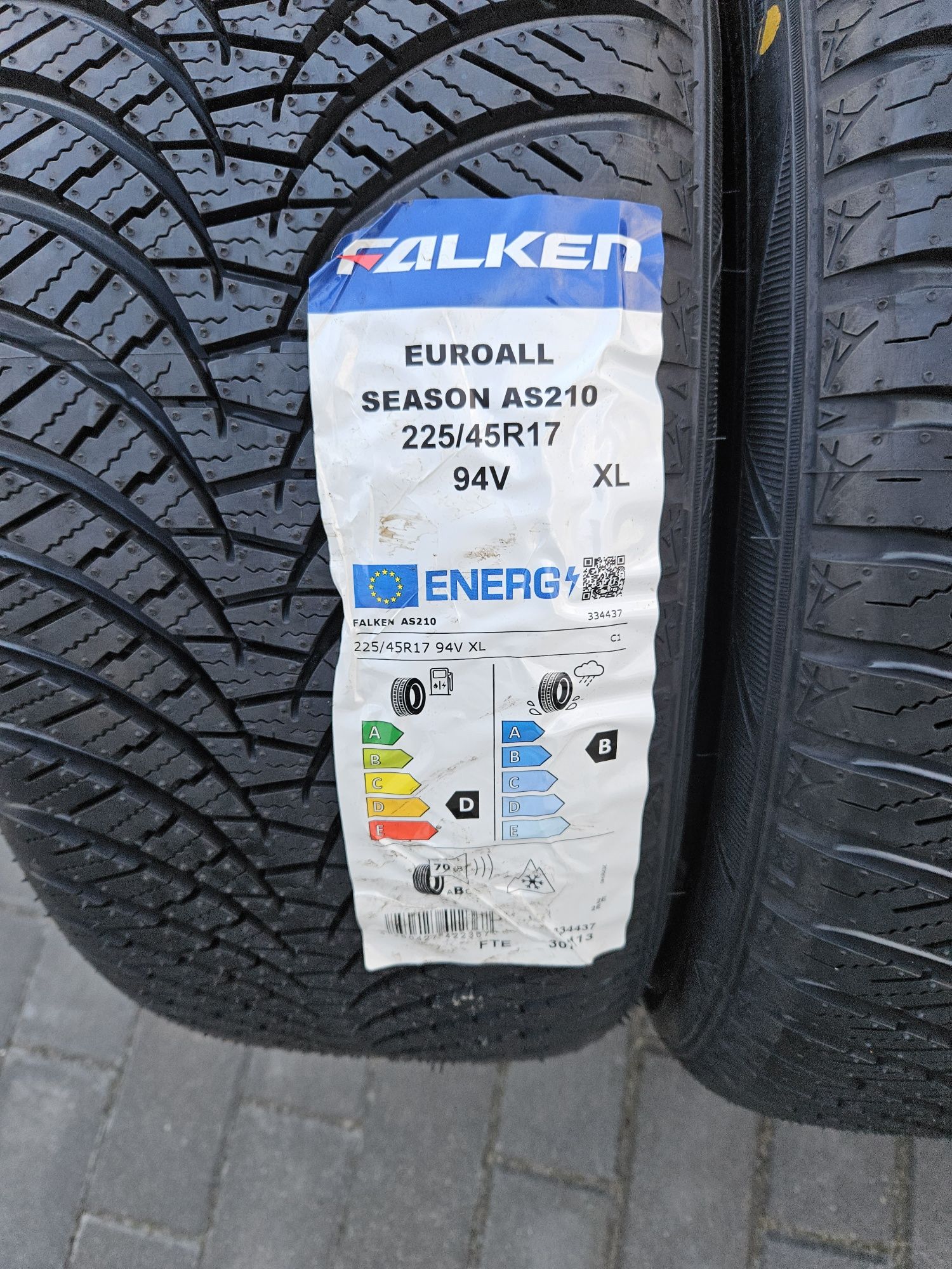 Opony Falken Euroall Season As210 225/45 R17 94V XL nowe