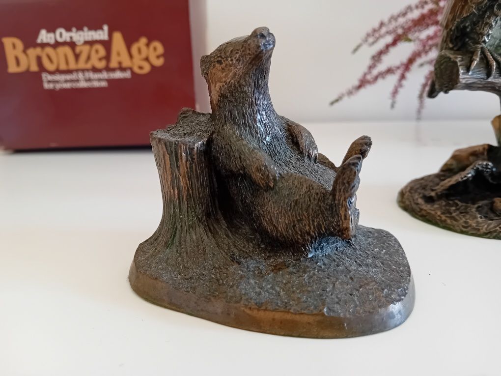 Bronze Age- Esculturas em miniatura de animais da série vida selvagem.