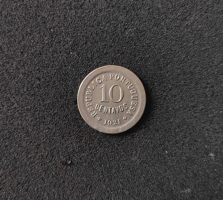 Moeda de 10 Centavos 1921 Excelente (RESERVADA)