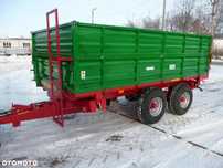 GPT107 tandem 7t ton prow przyczepa  Przyczepa ciężarowa rolnicza TYP GPT107 6,7,8,9 t