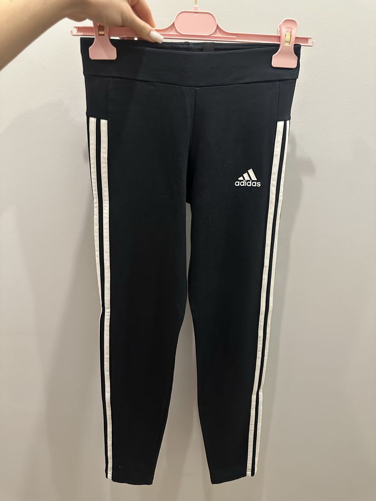ADIDAS czarne getry
