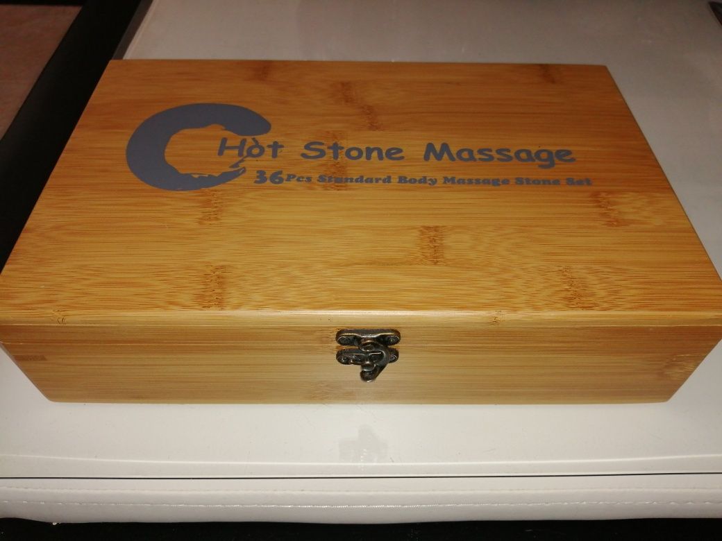 Kit de massagem pedras geometral