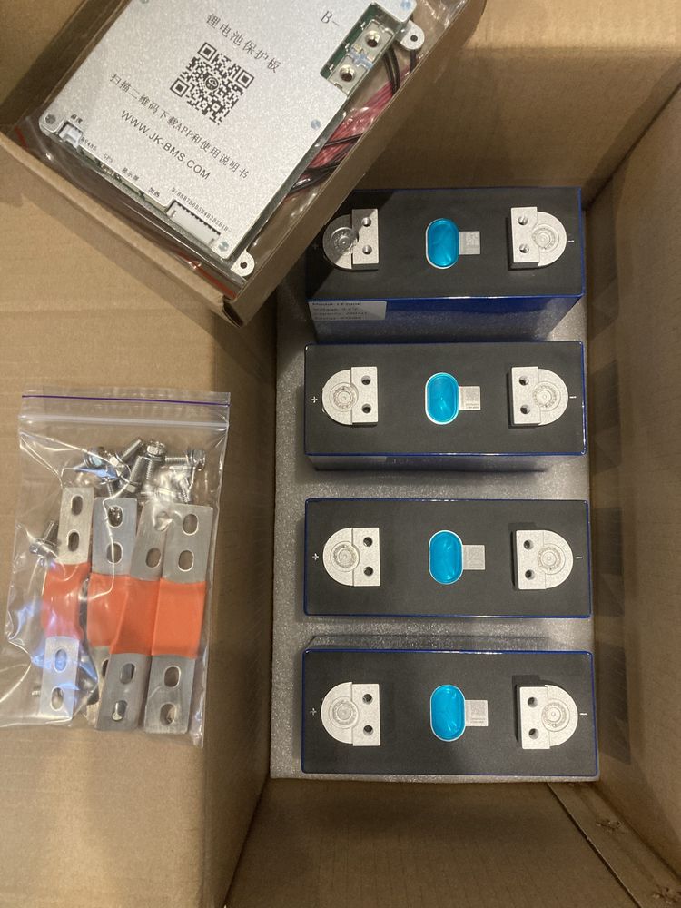 Продам lifepo4 eve lf280k grade a 4шт плюс bms