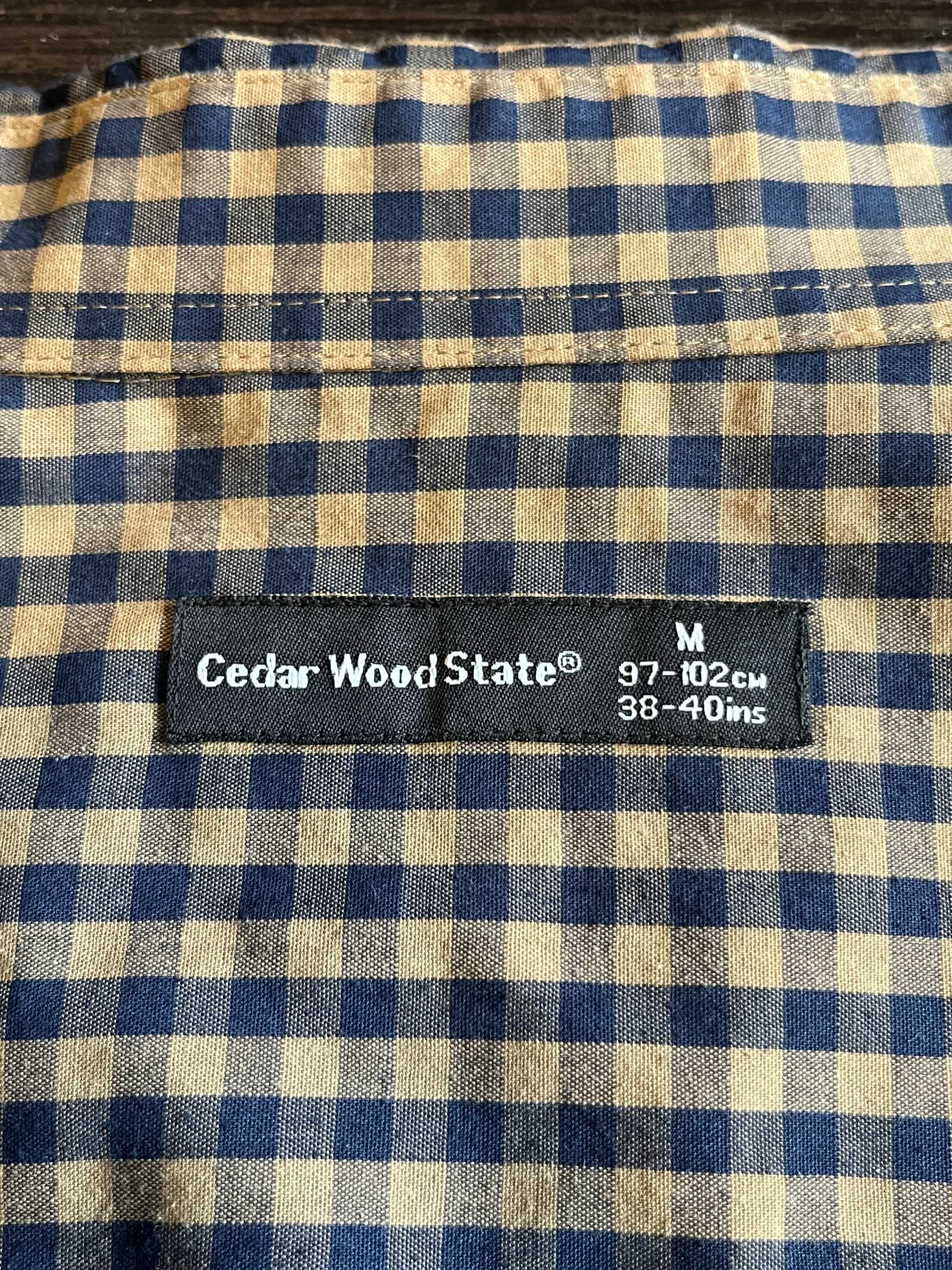 Koszula button down w kratke r. "M" 91-102cm
