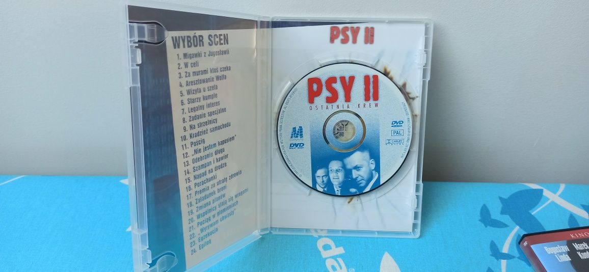 UNIKAT !!! Psy 1,2,3 DVD  zestaw /jak nowe/