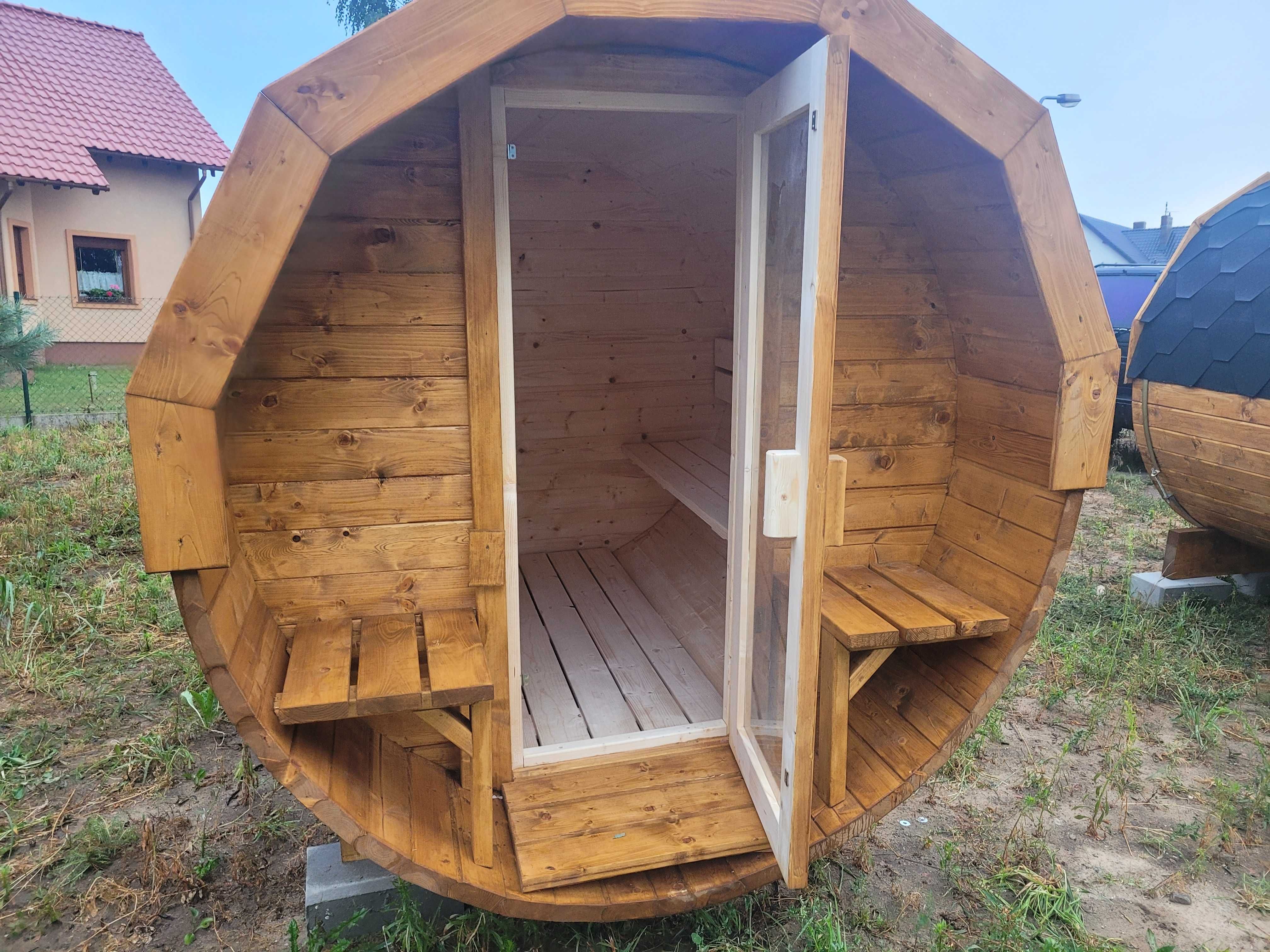 SAUNA drewniana ogrodowa*280 x 200*GNIEZNO*super CENA* okazja