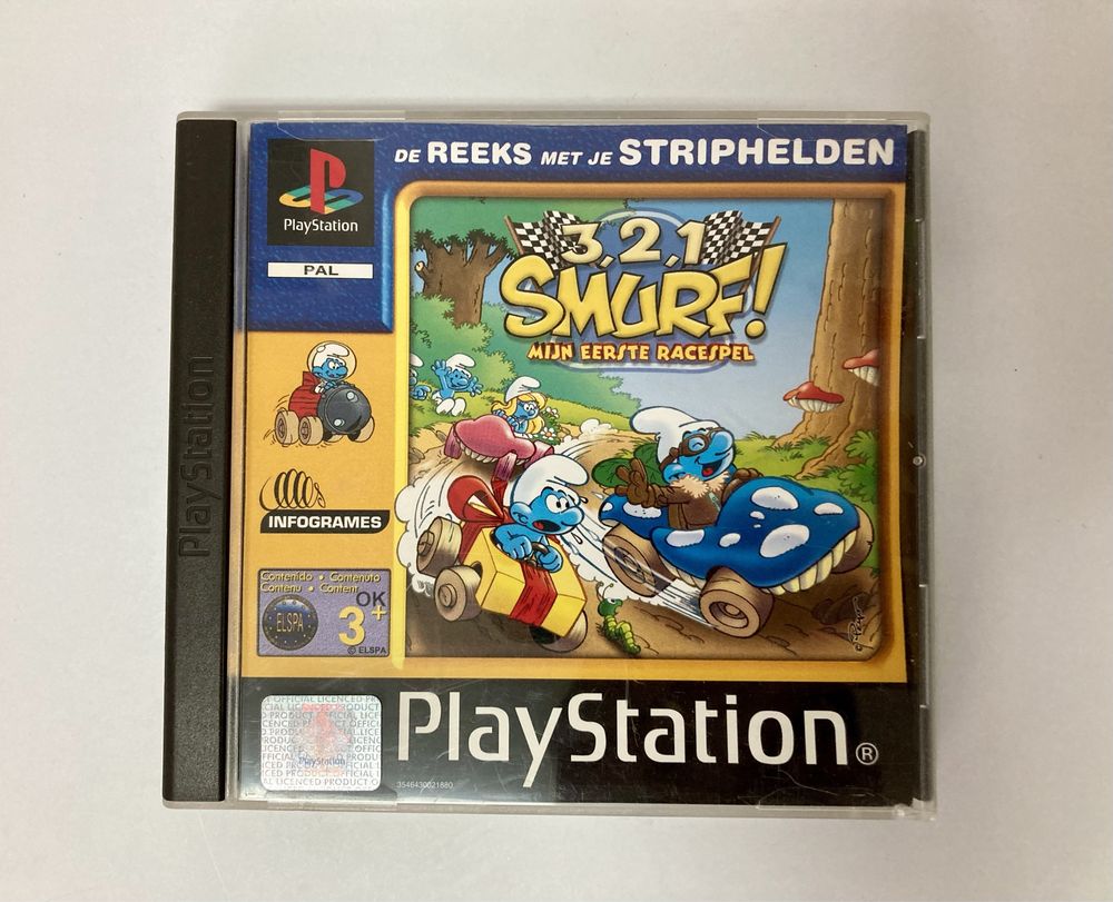 3, 2, 1 Smurf! My First Racing Game - PS1