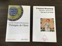 Livros sobre religião, espiritualidade e auto-ajuda em língua francesa