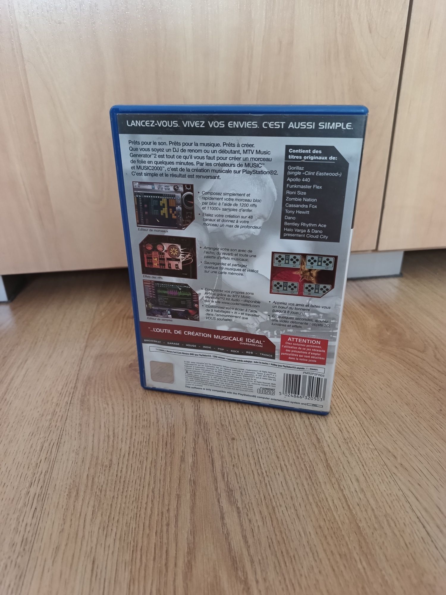 MTV Music Generator 2 PS2 PlayStation 2