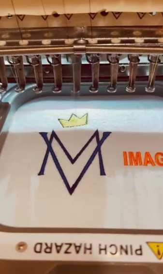 Maquina de bordar RainbowEmb -  1 Cabeça 12 agulhas Embroidery Machine