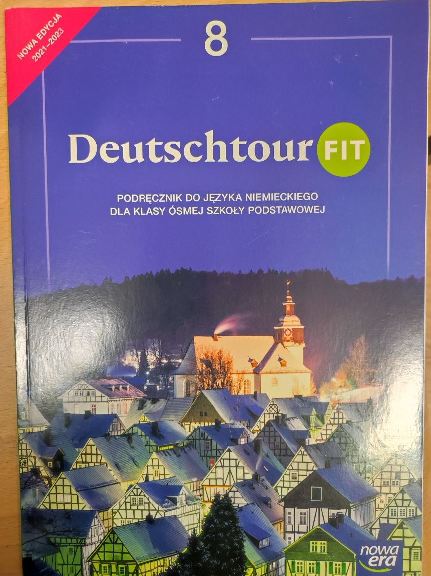 Deutschtour FIT  kl 8, podręcznik do języka niemieckiego klasa 8