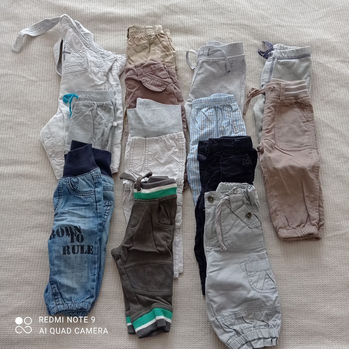 Ubranka dla chłopca 68-74 paka