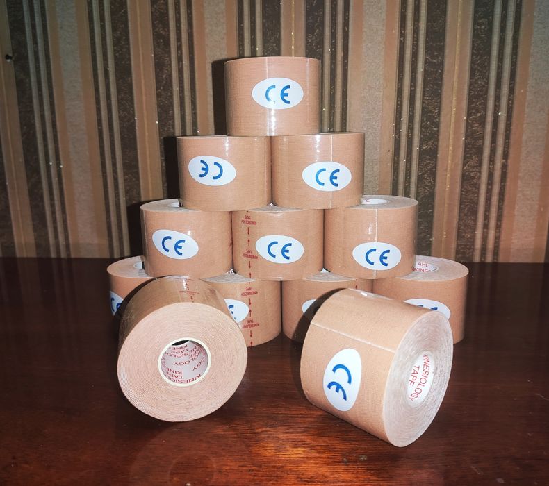 Продам тейп, кінезіолента, 5 см 5м РІЗНИХ кольорів, є ОПТ
