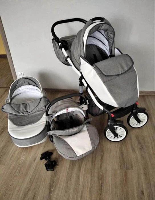 Wozek gondola i spacerowka komplet