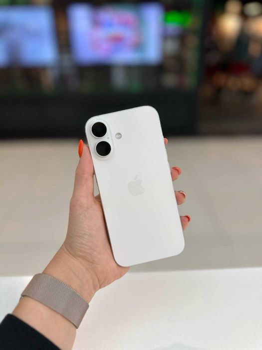 JAK NOWY!/iPhone 16 128GB/bateria 100%/gwarancja 24 msc/ZŁOTE TARASY