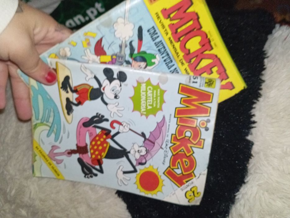 Duas revistas do Mickey