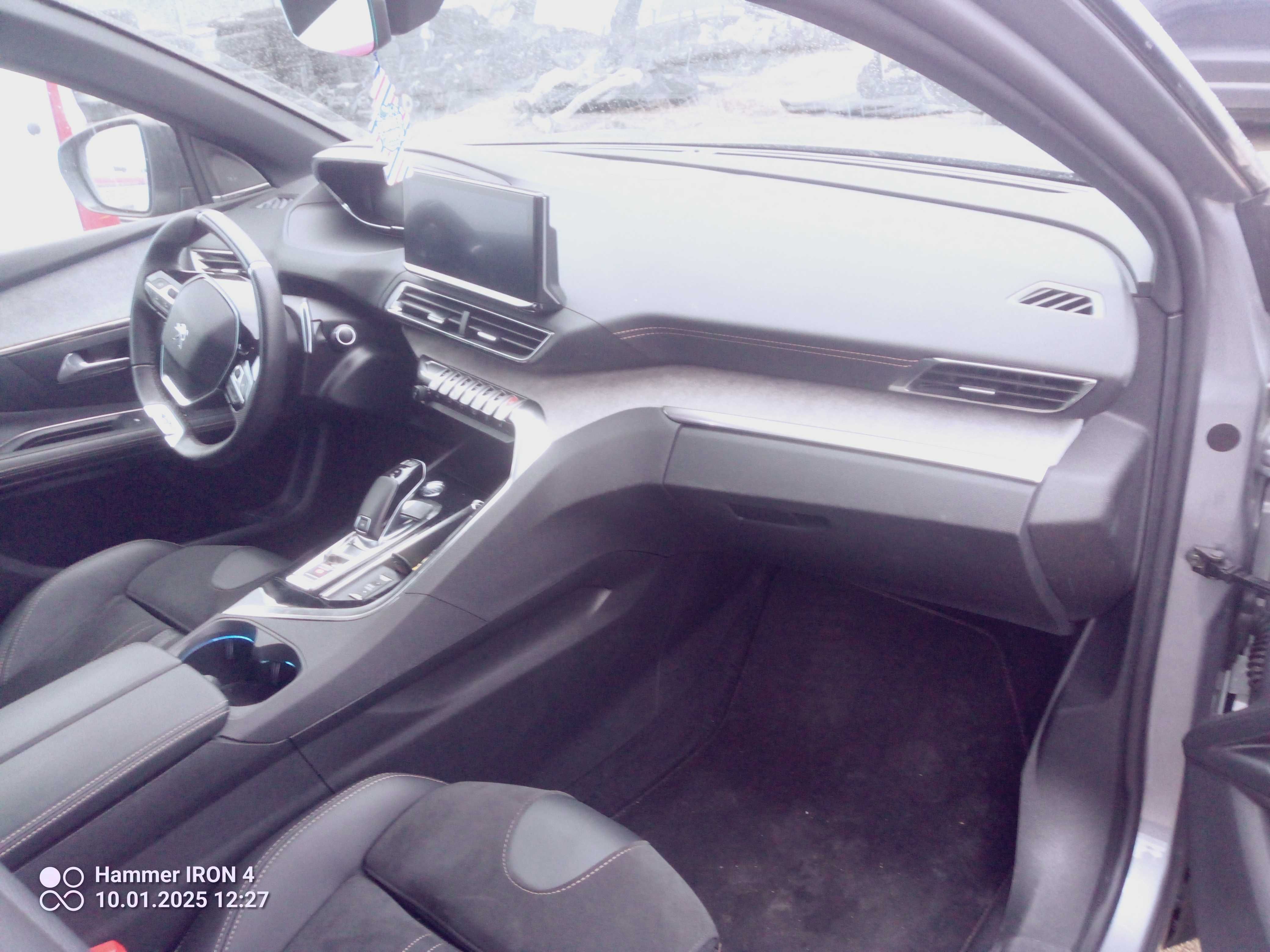 Kompletna przekładka anglika Peugeot 3008 II z 22r. z konsolą,wysyłka