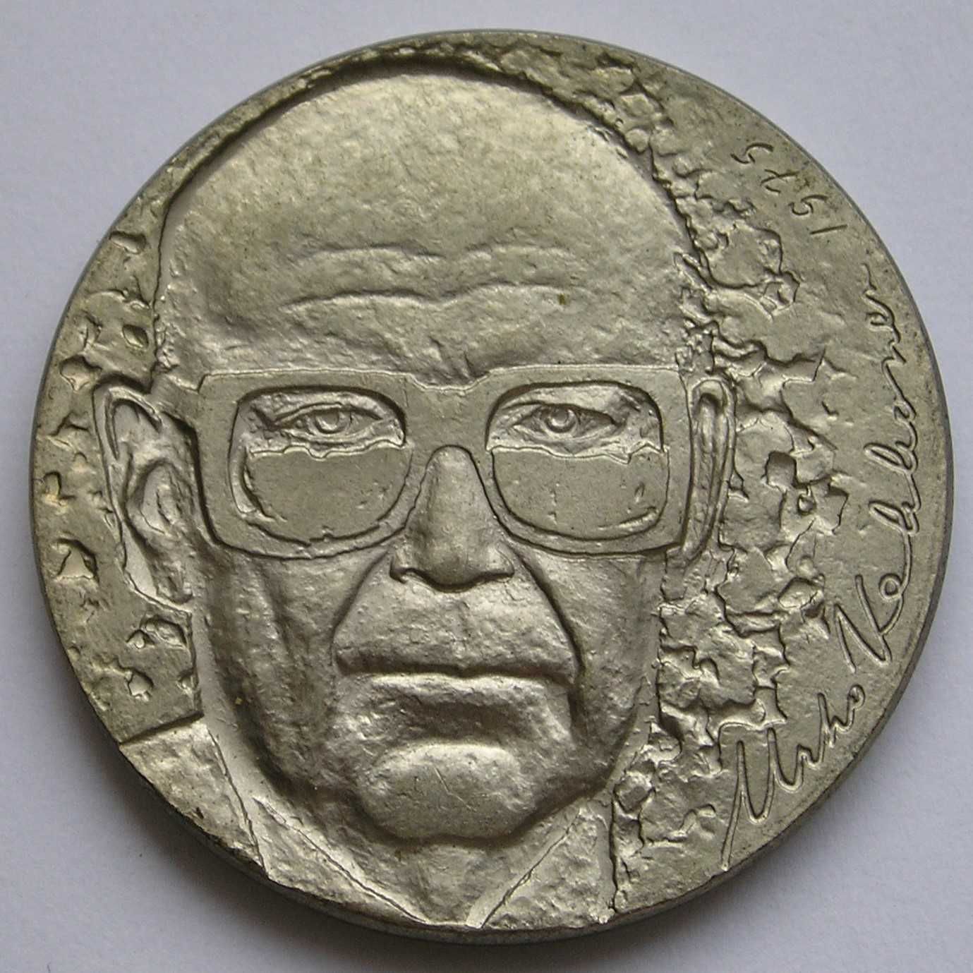 Finlandia 10 markkaa 1975 - Urho Kekkonen - srebro - stan 1