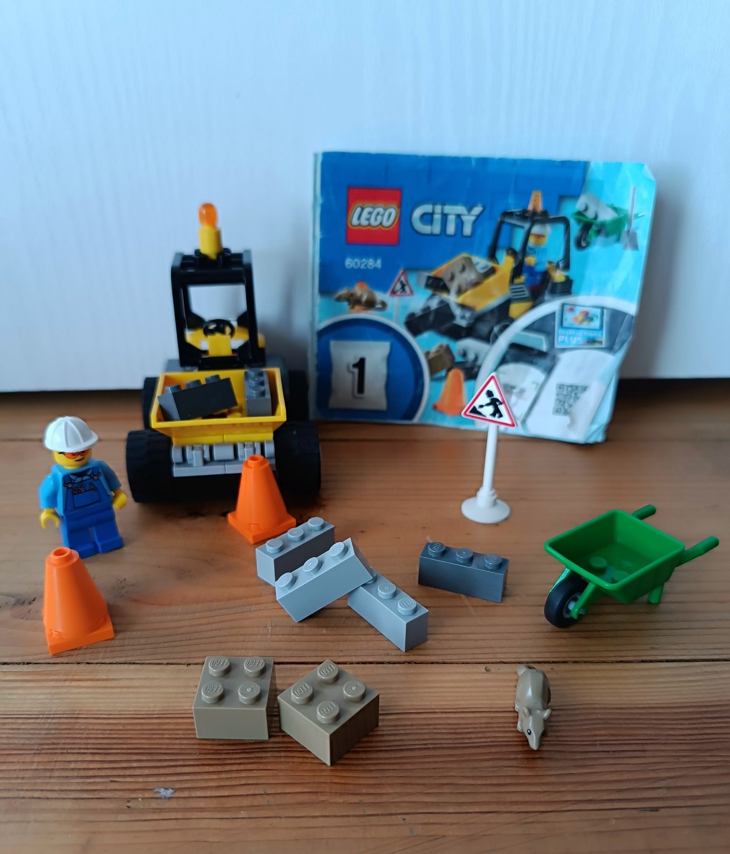 LEGO City автомобіль для дорожніх робі (60284) Лєго Сіті Лего