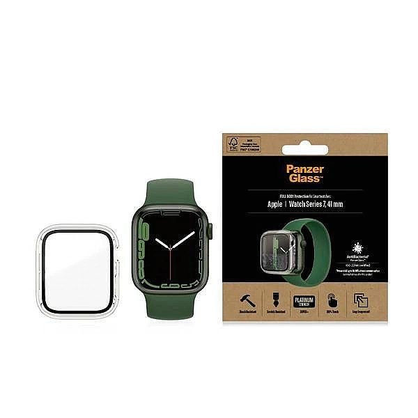 Etui PanzerGlass Full Body na Apple Watch 7 / 8/41 mm - przezroczyste