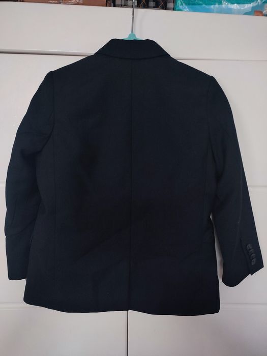 Czarna elegancka marynarka chłopięca rozmiar 104 H&M