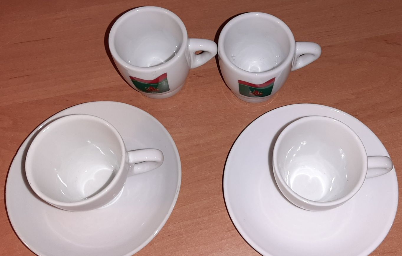 Filiżanki do espresso 2 + 2 gratis