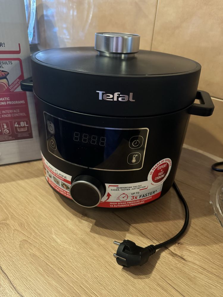 Multicooker TEFAL Turbo Cuisine CY754830 czarny