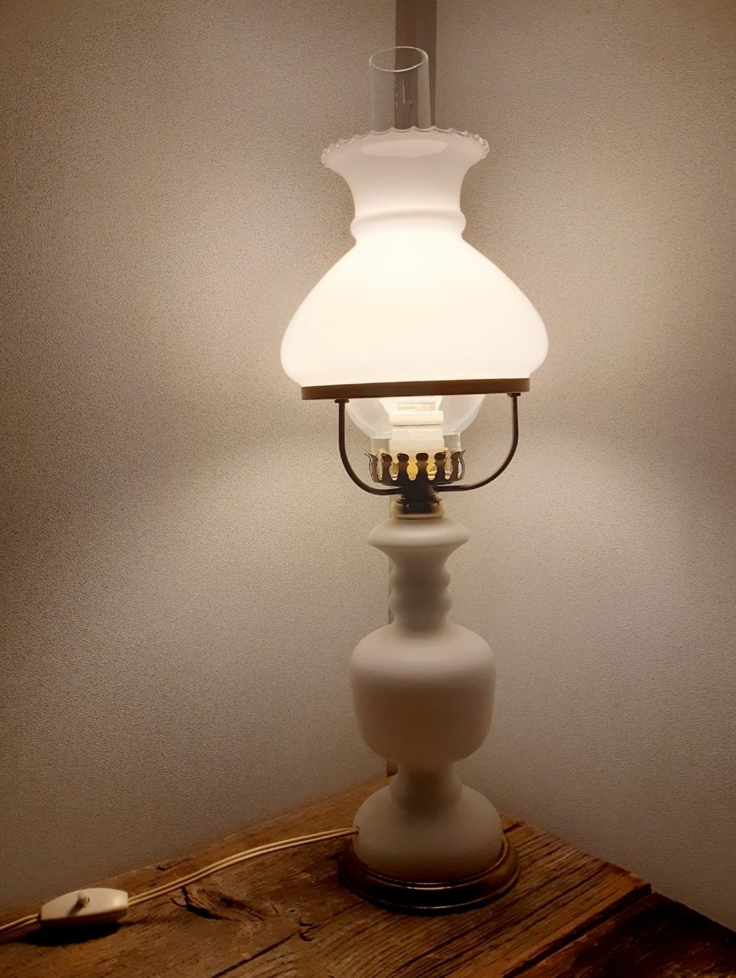 Lampa antyk, Francja XIX, biurowa