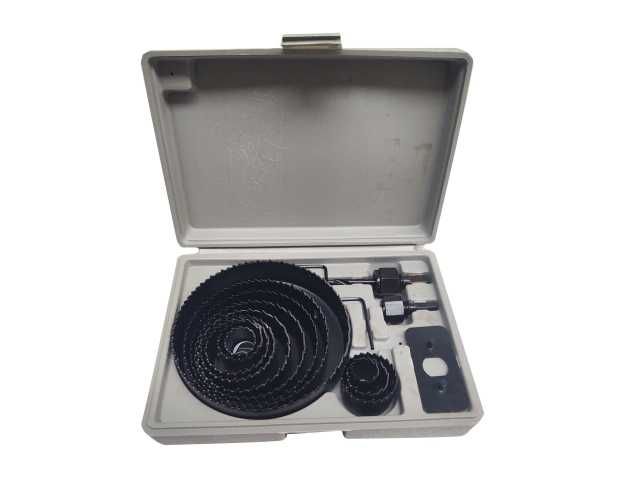 Otwornica OTWORNICE FREZ do DREWNA PCV Płyta G-k. ZESTAW 16el 19-127mm