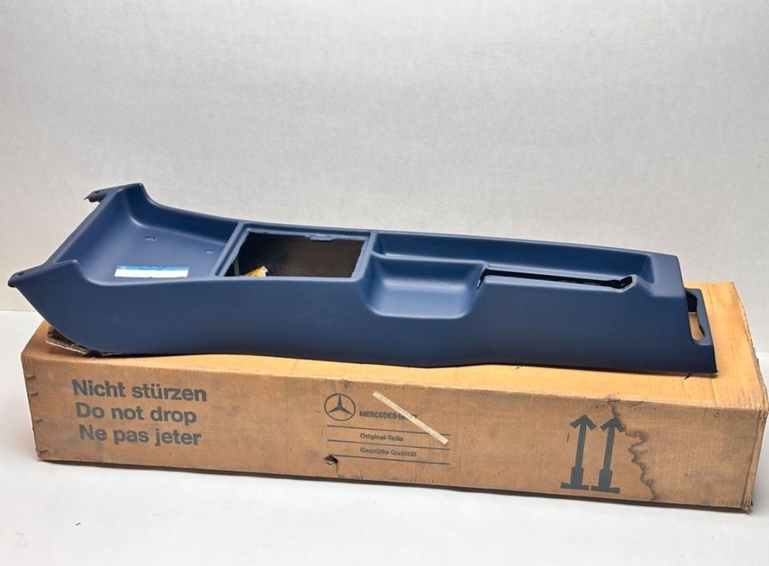 Vendo consola central em azul para mercedes w201