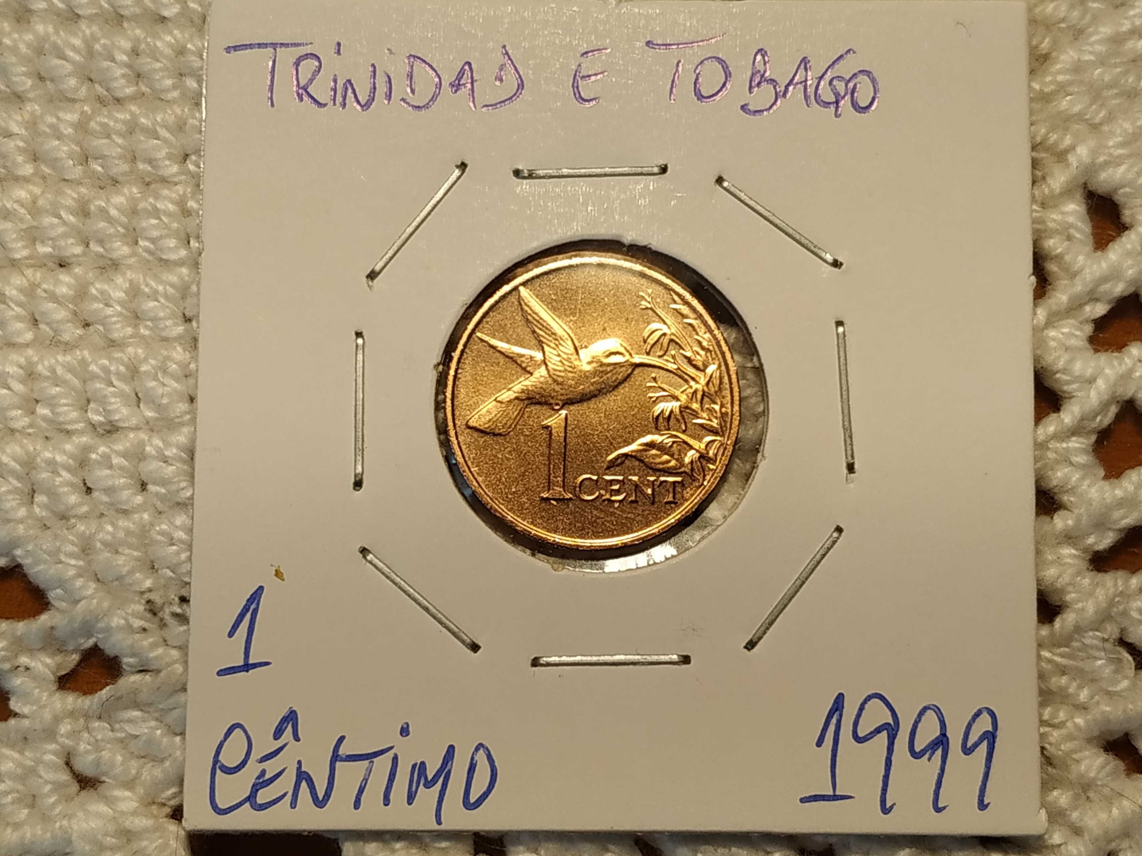 Trinidad and Tobago - moeda de 1 cêntimo de 1999 (animais)