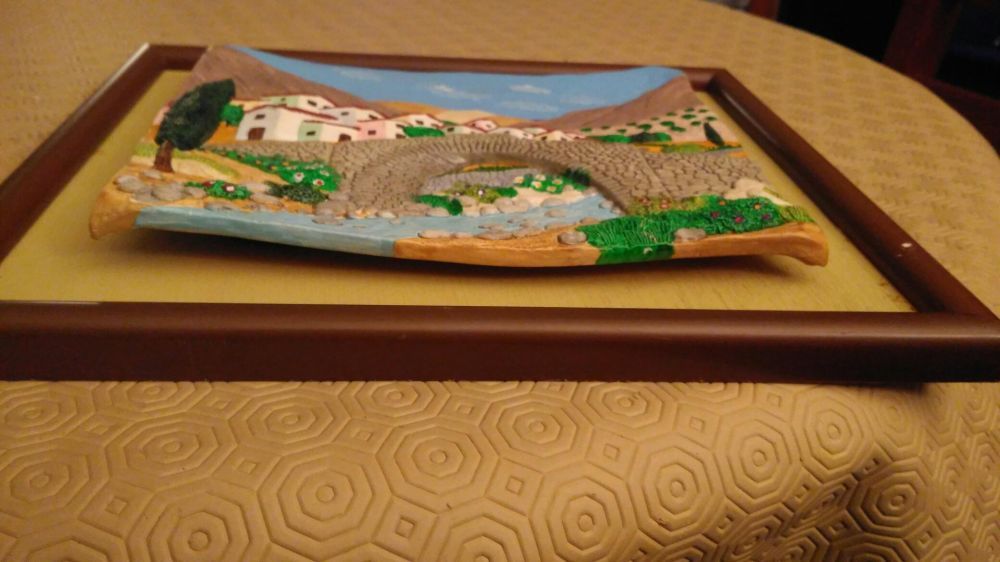 Quadro em louça