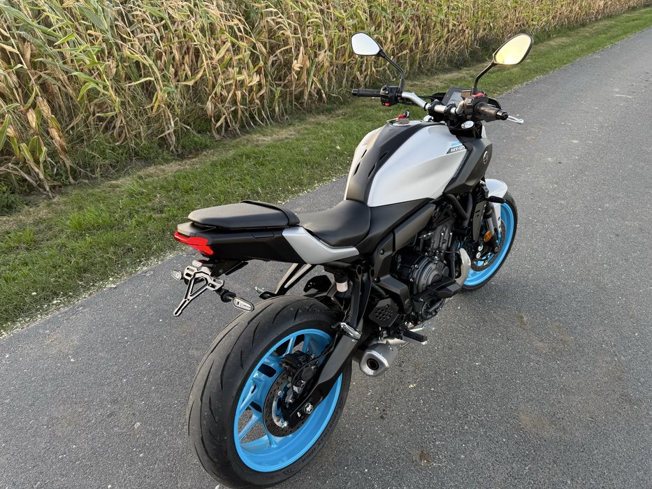 Yamaha MT07 Nowy model 2025 Ice Storm A2 35kw 180km Transport