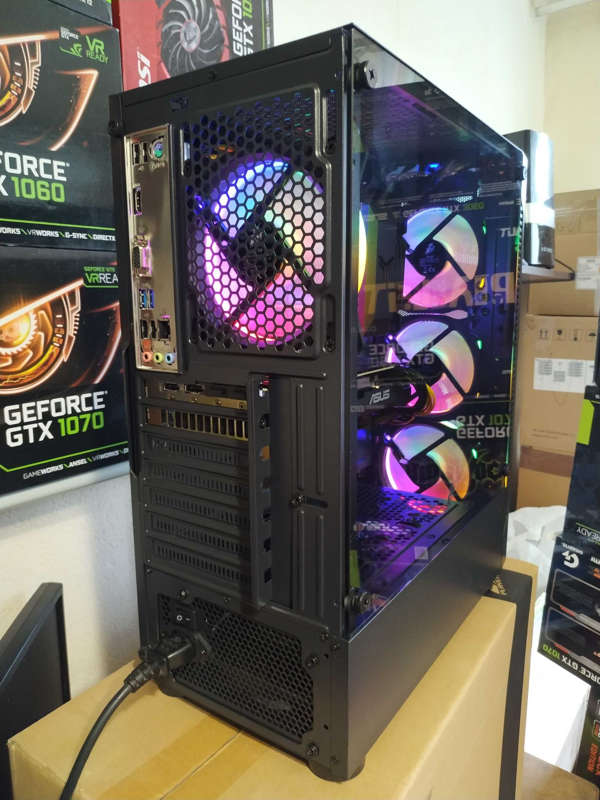 Потужний комп'ютер intel I5 12400F 4.4GHZ, RTX 3060 12GB, 32GB, SSD 1T