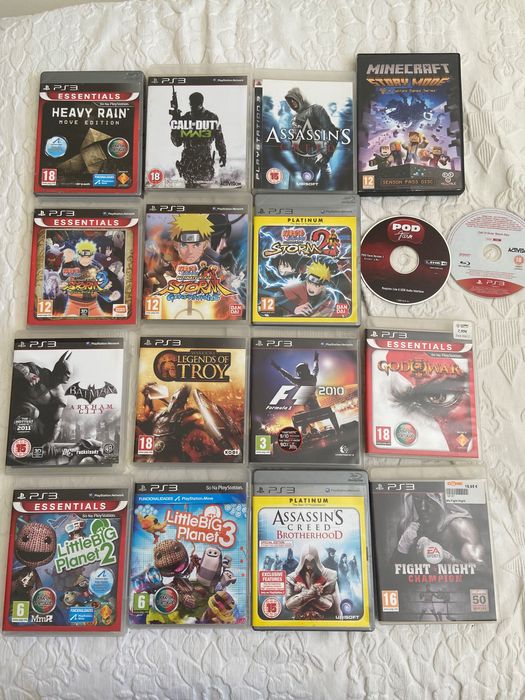 Vários jogos PS3