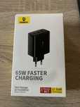 Baseus Szybka Ładowarka Cube Pro Fast GaN5 2xUSB-C+USB-A 65W PD QC