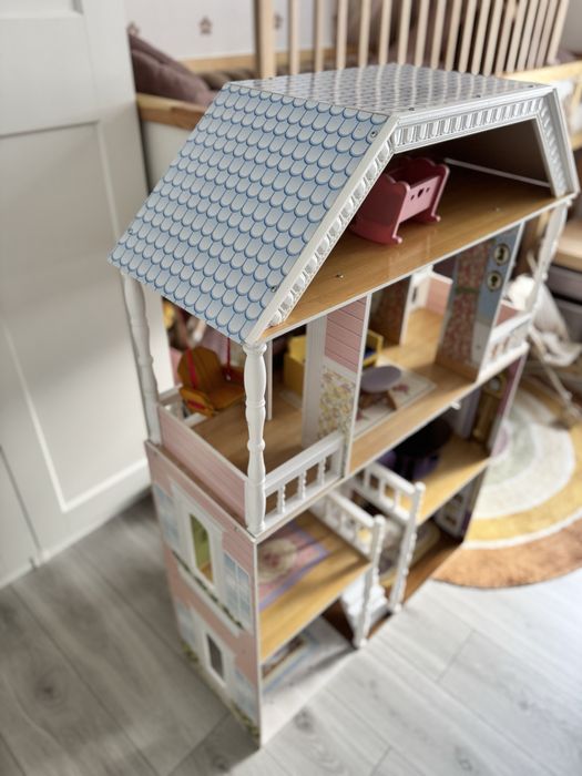 Duży domek drewniany dla lalek Kidkrat Savannah