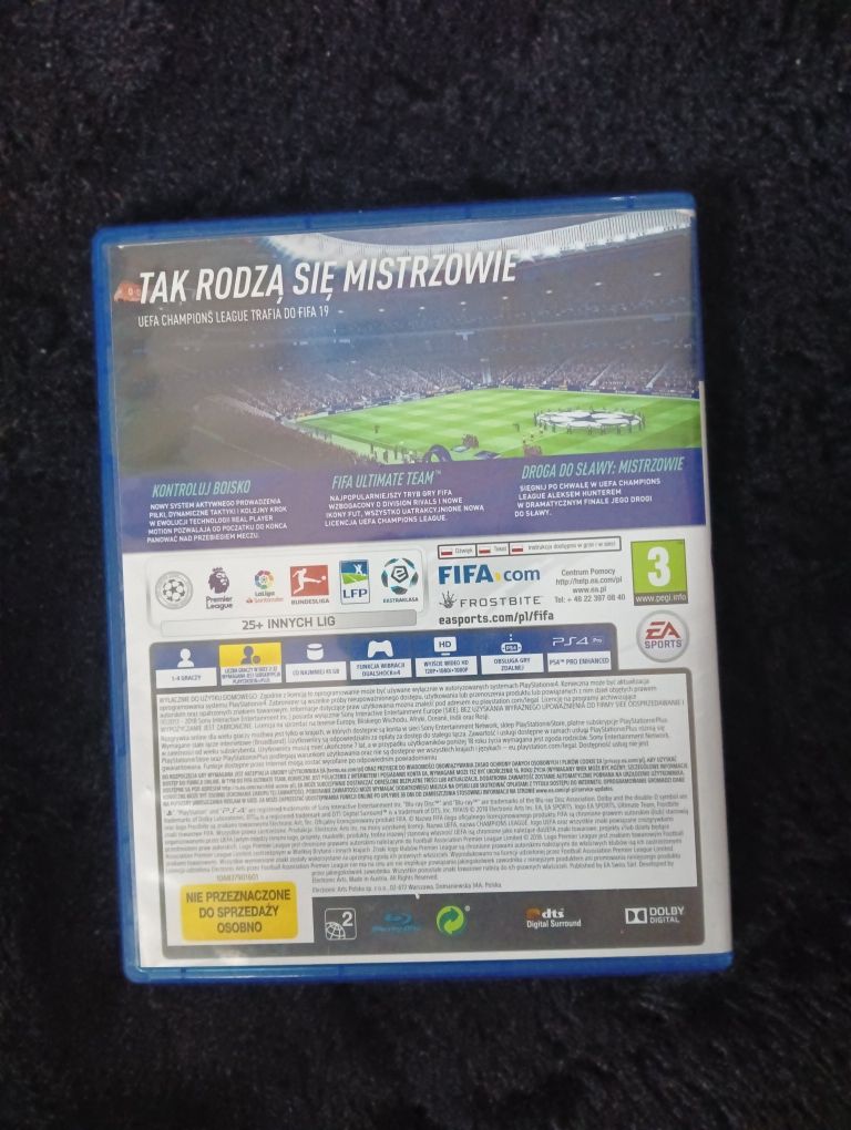 FIFA 19 Ps4 Stan bardzo dobry