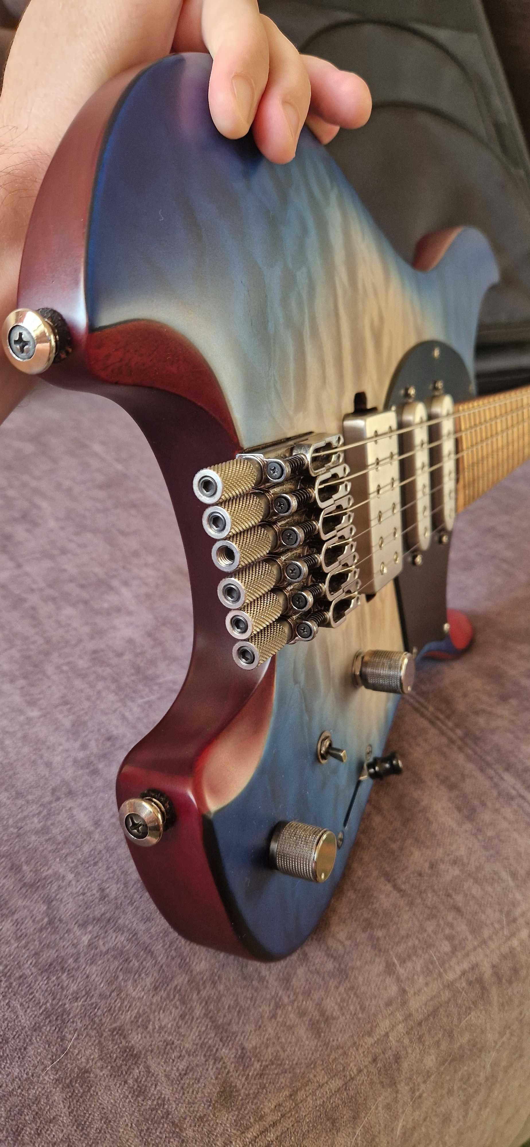 Електрогітара Ibanez QX54QM Headless