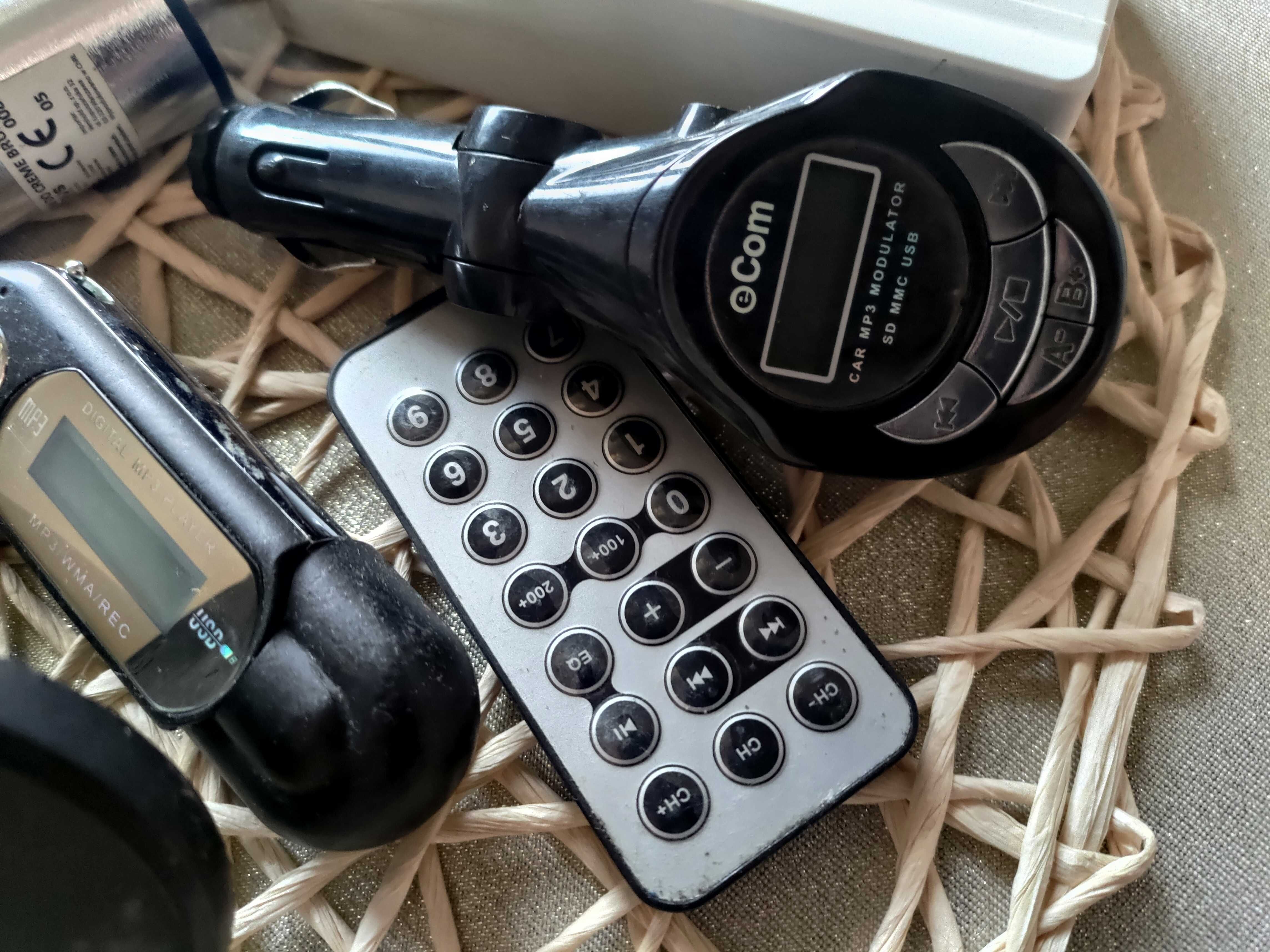 Elektronika zestaw transmiter fm odtwarzacz mp3