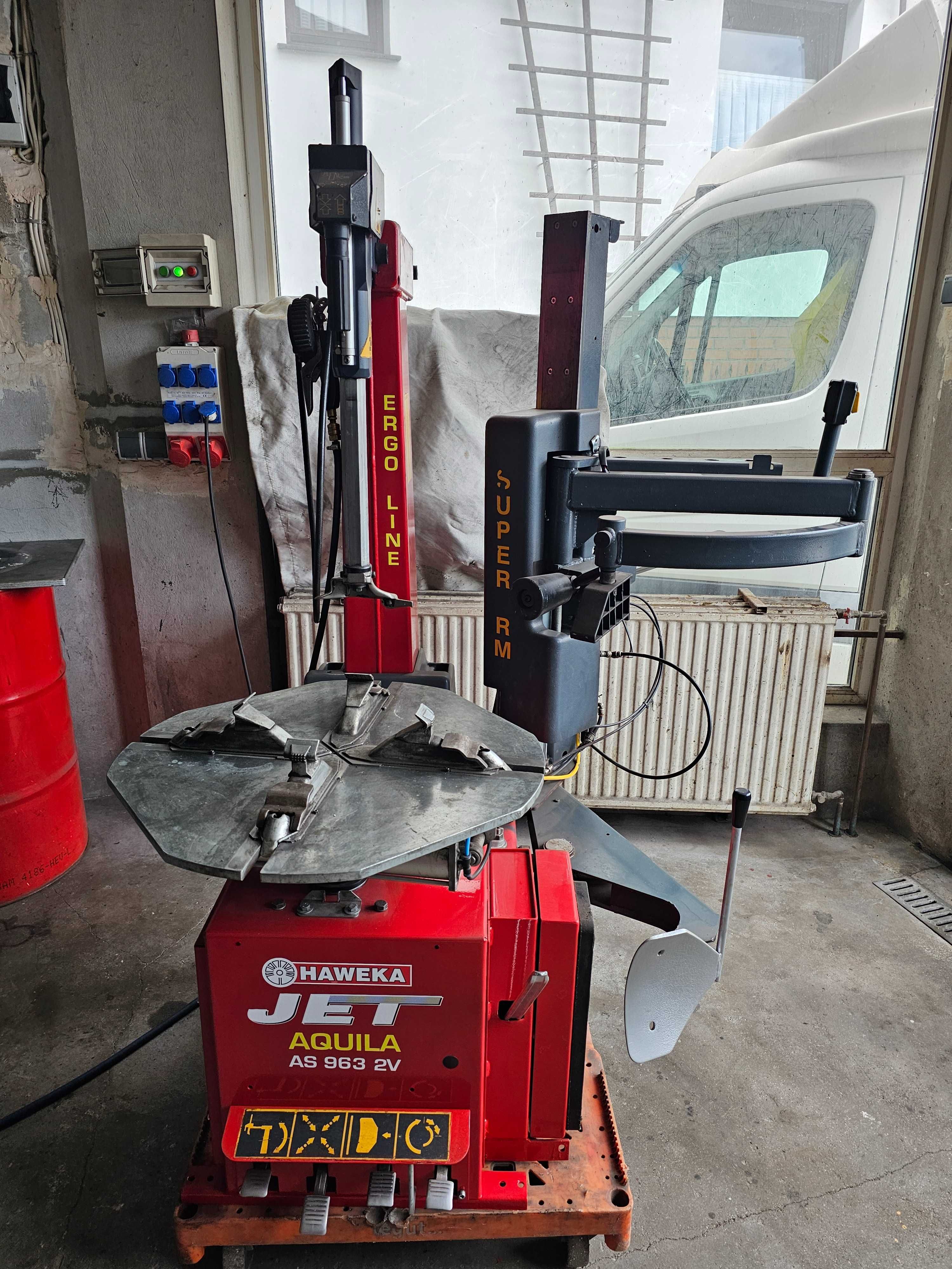 Montażownica opon HAWEKA JET AQUILA AS 963 2V