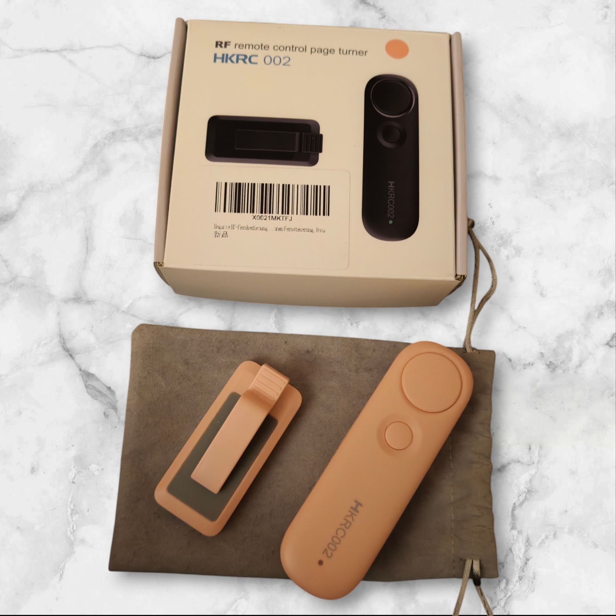 RF remote Control page turner. Przewracanie stron w czytnikach kobo, k