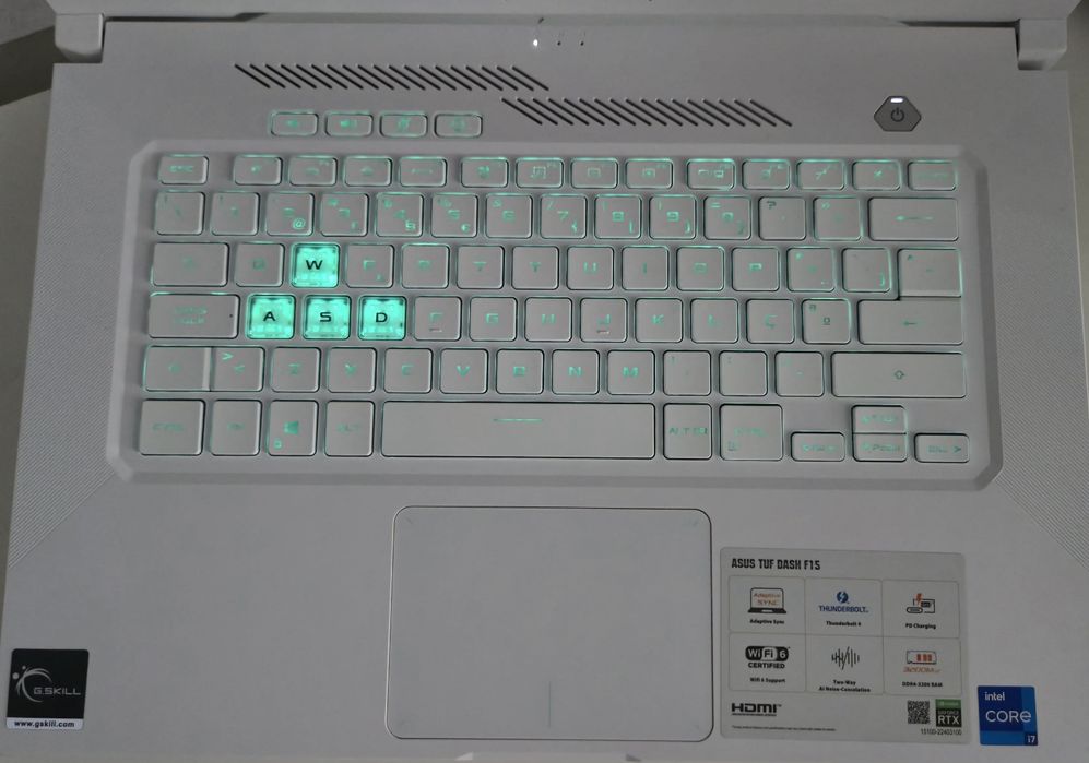 Portátil gaming Asus tuf dash f15 vendo ou troco