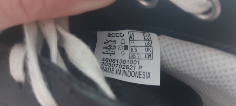 Ecco кеди, кросівки 42р.