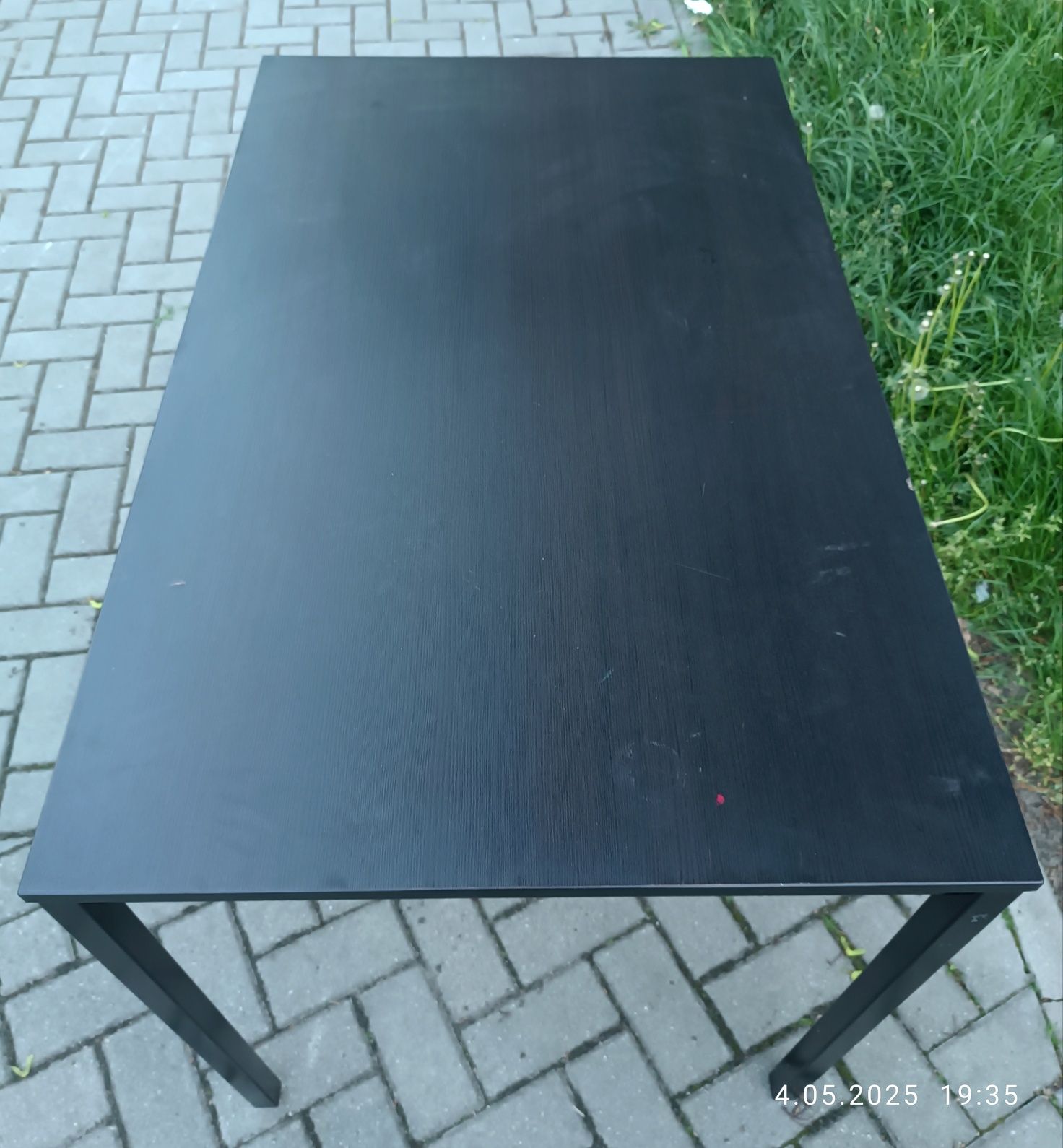 Stół Ikea na stalowej ramie 110 na 67 na 75