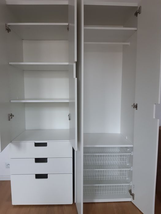 Szafa IKEA STUVA 2 szt. białe dziecięce