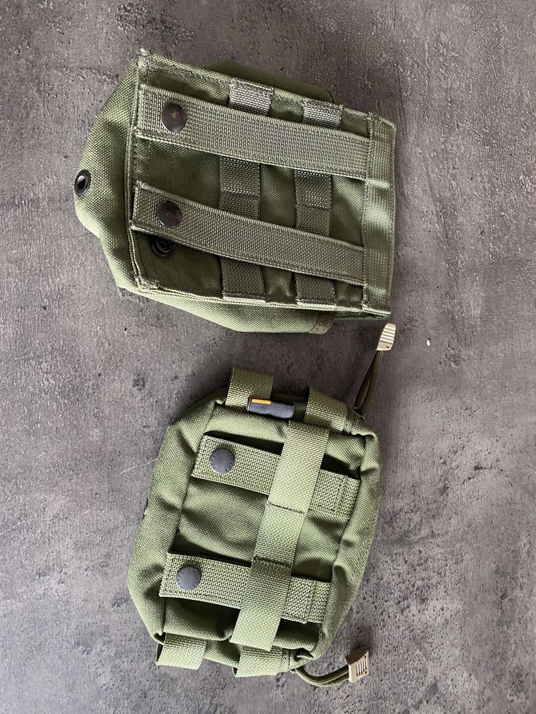 SAW 100 pouch. Olive