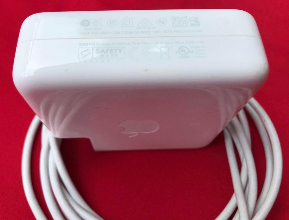 Oryginalny zasilacz kabel 96W Apple A2166 USBC ładowarka MacBook