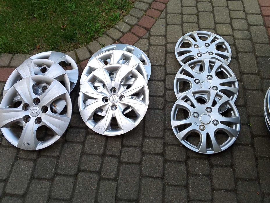 kołpaki 4 szt. Hyundai Orginalne  15/16 cali